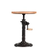 Wohnen Hocker<Industrial Design Hocker mit Kurbel höhenverstellbar - Sevila