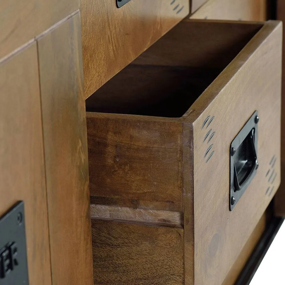 Wohnen Sideboards<Industrial Design Sideboard aus Mangoholz - Semian
