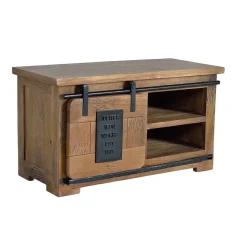 Wohnen Tv & Hifi-Möbel|Lowboards<Industrial Design TV Board aus Mangoholz - Semian