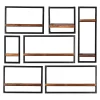 Wohnen Regale<Industrial Design Wandboard Set - Mendoza (siebenteilig)