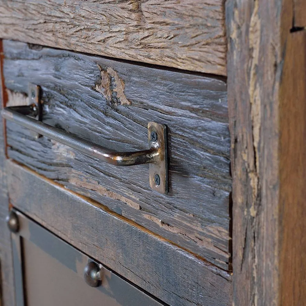 Wohnen Sideboards<Industrial Kombi-Kommode aus Altholz - Stock