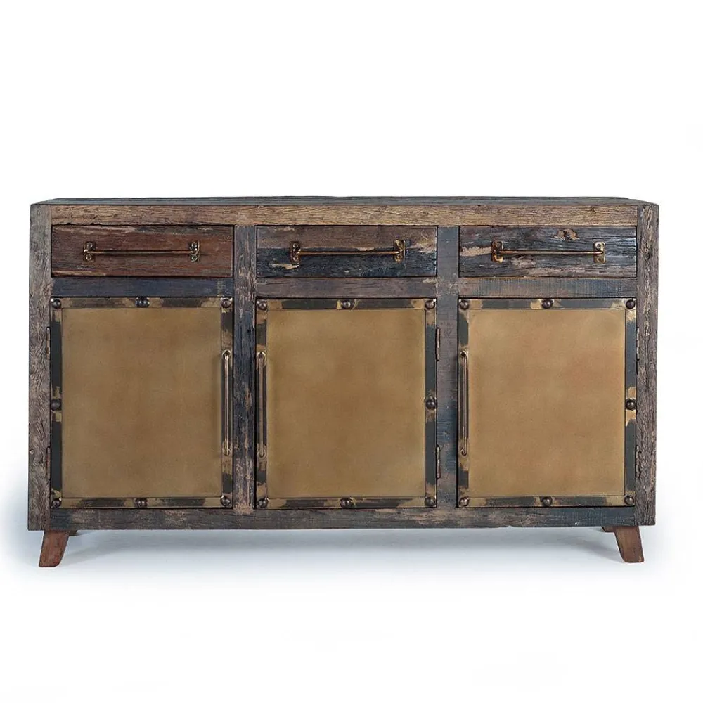 Wohnen Sideboards<Industrial Kombi-Kommode aus Altholz - Stock