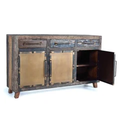 Wohnen Sideboards<Industrial Kombi-Kommode aus Altholz - Stock