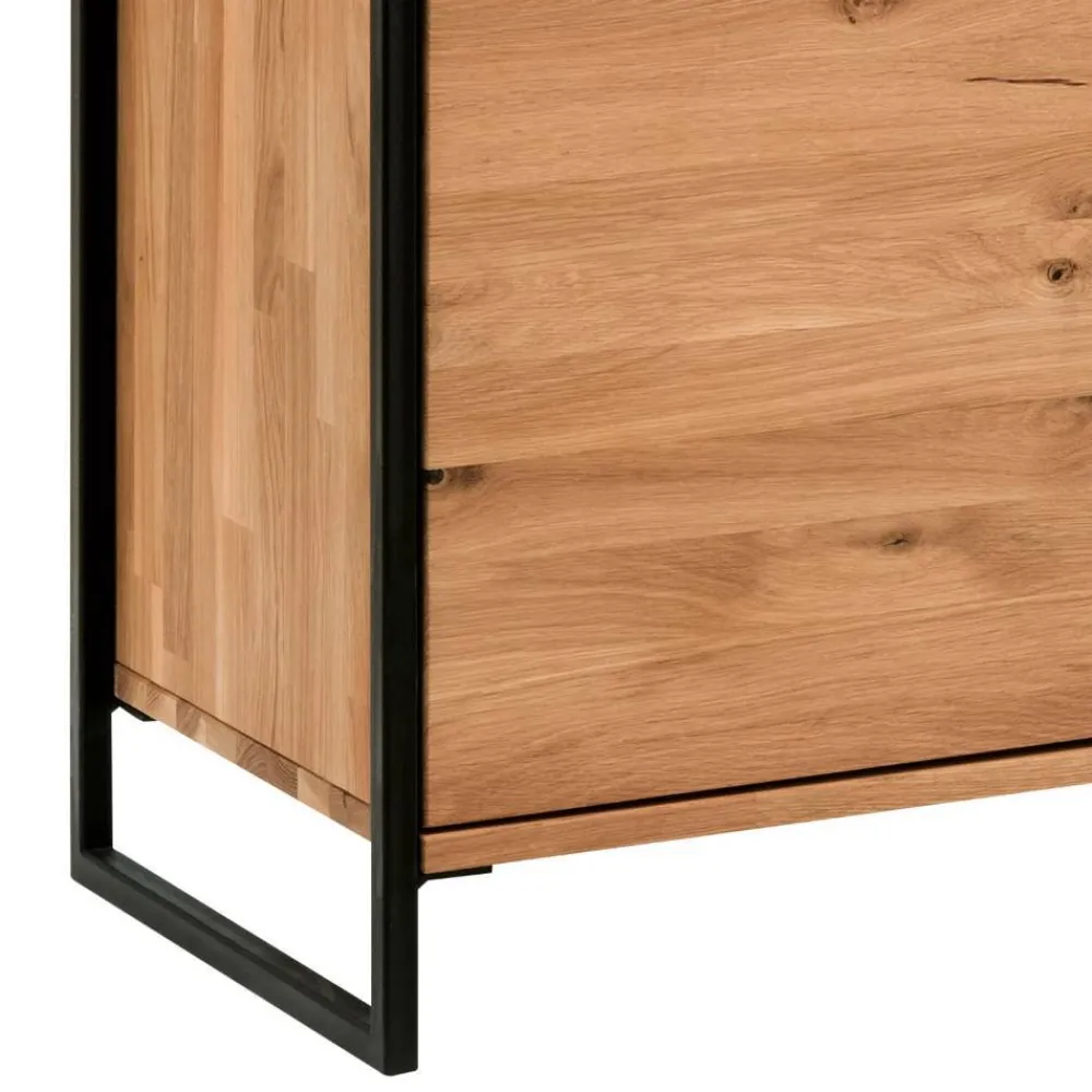 Wohnen Sideboards<Industrial Kommode aus Wildeiche und Stahl - Ingbo