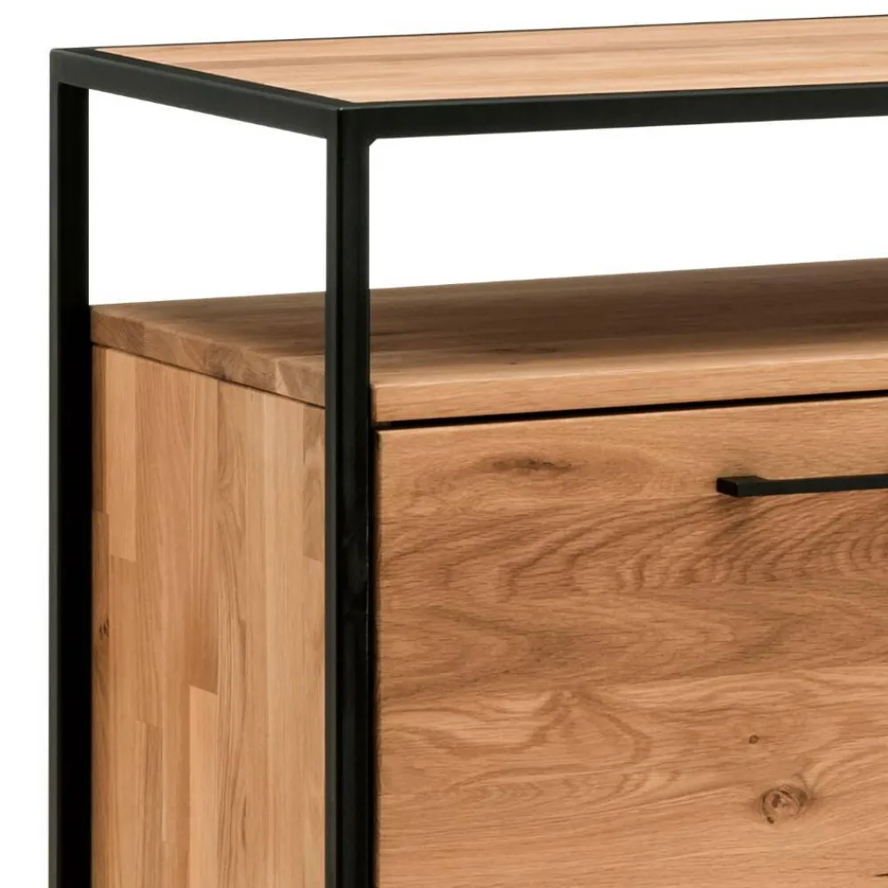 Wohnen Sideboards<Industrial Kommode aus Wildeiche und Stahl - Ingbo
