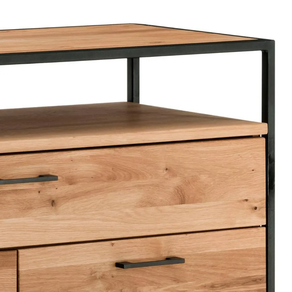Wohnen Sideboards<Industrial Kommode aus Wildeiche und Stahl - Ingbo