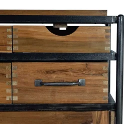 Wohnen Sideboards|Kommoden<Industrial Kommode mit acht Schubladen - Zinova
