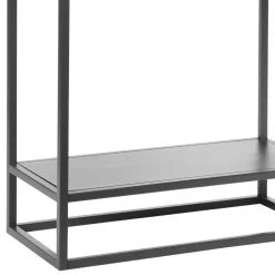 Wohnen Vitrinen<Industrial Metallvitrine in Schwarz lackiert - Endja