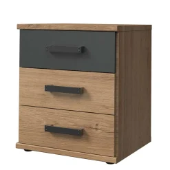 Wohnen Kommoden<Industrial Nachtschrank mit drei Schubladen - Corpus