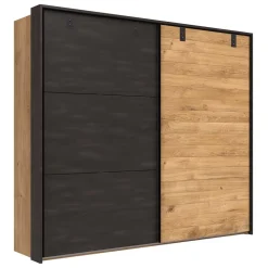 Wohnen Kleiderschränke|Schränke<Industrial Schwebetürenschrank 2-türig - Bram