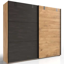 Wohnen Kleiderschränke|Schränke<Industrial Schwebetürenschrank 2-türig - Bram