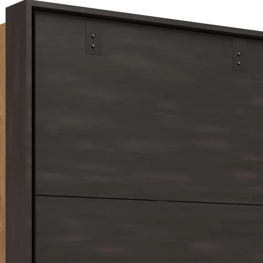 Wohnen Kleiderschränke|Schränke<Industrial Schwebetürenschrank 2-türig - Bram