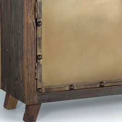 Wohnen Sideboards<Industrial Sideboard aus Altholz und Metall - Stock