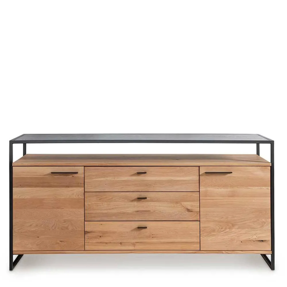 Wohnen Sideboards<Industrial Sideboard aus Wildeiche Massivholz - Manarola