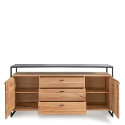 Wohnen Sideboards<Industrial Sideboard aus Wildeiche Massivholz - Manarola