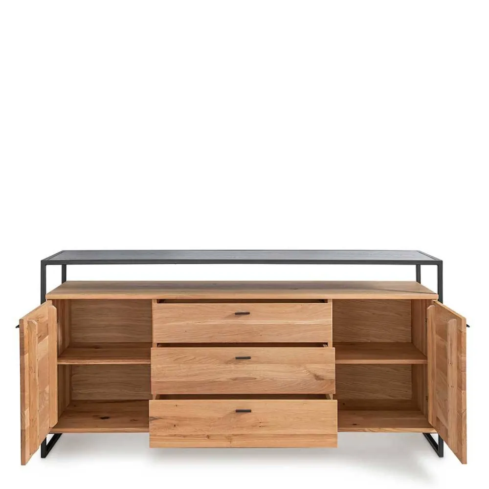Wohnen Sideboards<Industrial Sideboard aus Wildeiche Massivholz - Manarola