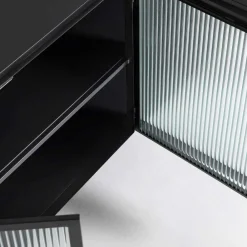 Wohnen Sideboards<Industrial Sideboard aus Glas - Folio