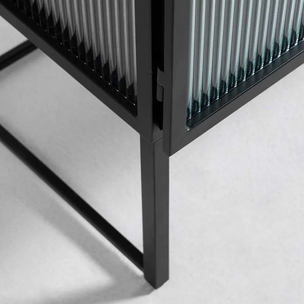 Wohnen Sideboards<Industrial Sideboard aus Glas - Folio