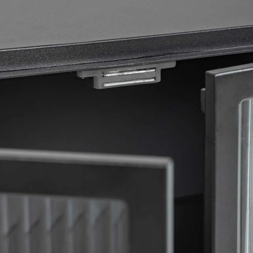 Wohnen Sideboards<Industrial Sideboard aus Glas - Folio