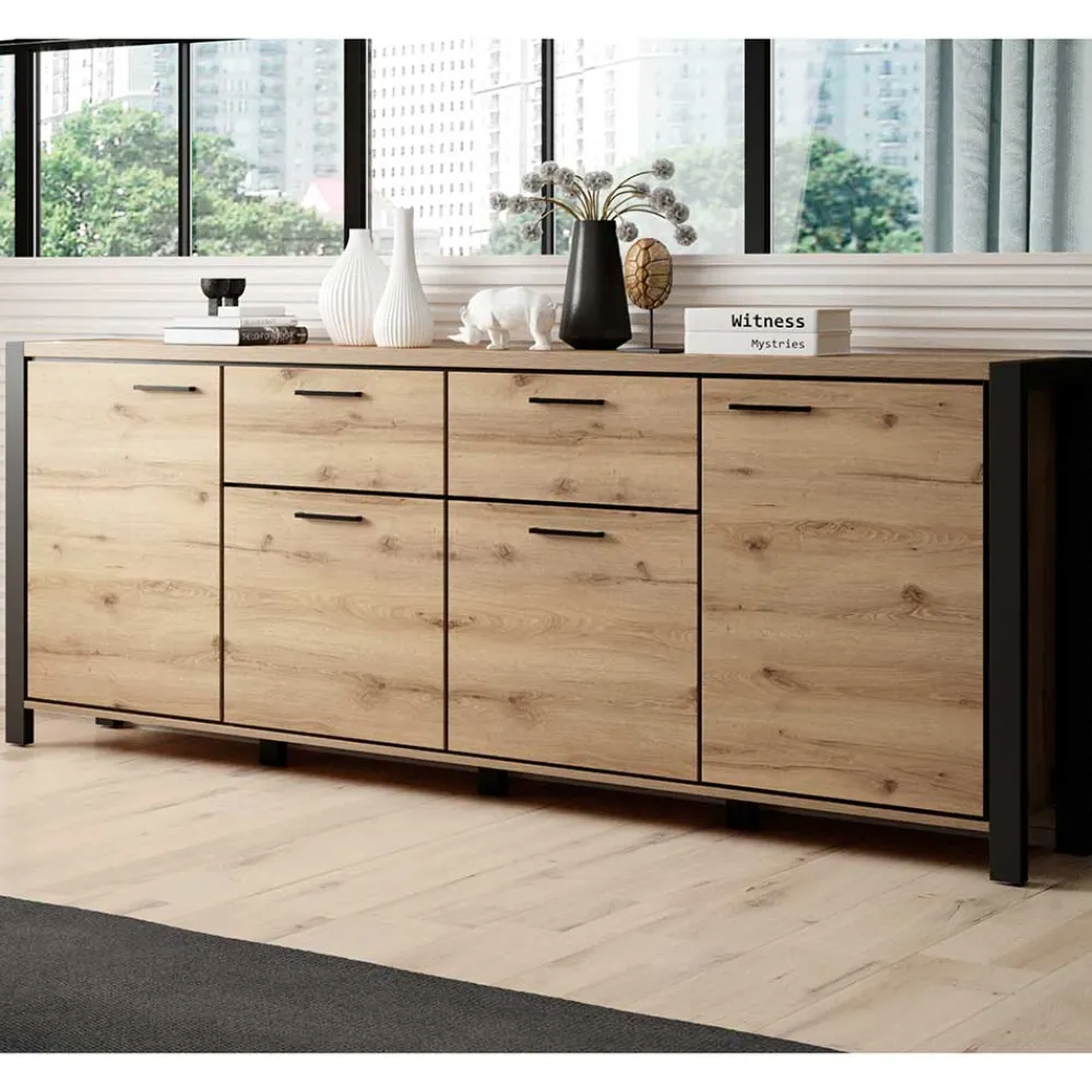 Wohnen Sideboards<Industrial Sideboard in 213x91x41 cm - Zavorra