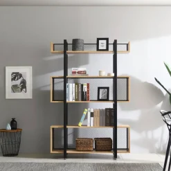 Wohnen Regale<Industrial Standregal in Schwarz - Felictas