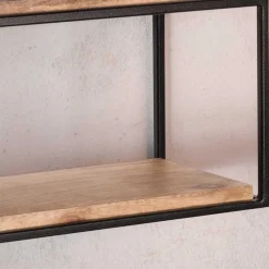 Wohnen Regale<Industrial Style Hängeregal aus Metall - Coralli