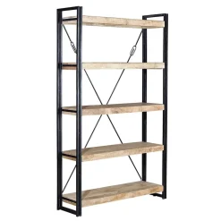 Wohnen Regale<Industrial Style Standregal aus Mangoholz - Traudarian