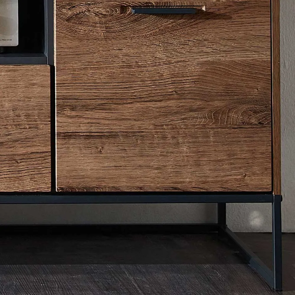 Wohnen Tv & Hifi-Möbel|Lowboards<Industrial Unterschrank für TV-Gerät 156x62x48 - Xindus