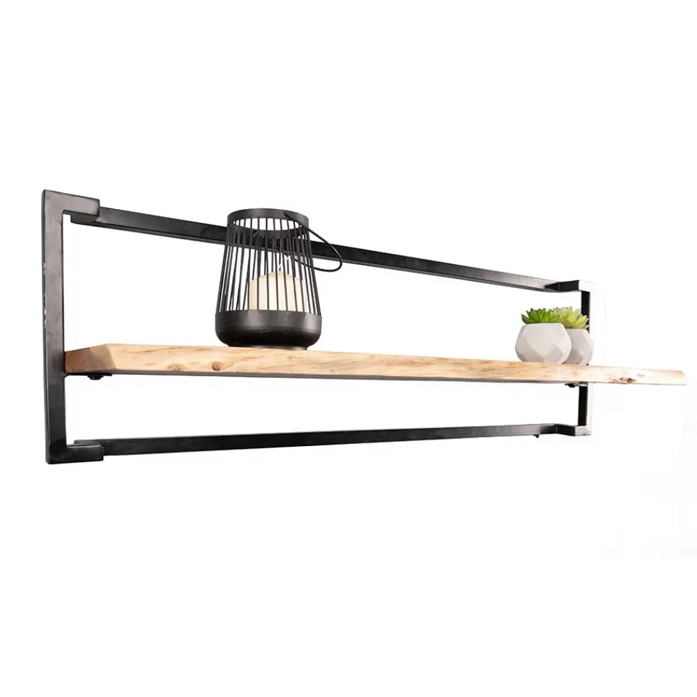 Wohnen Regale<Industrial Wandboard aus Akazie Massivholz - Ian