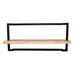 Wohnen Regale<Industrial Wandboard aus Akazie Massivholz - Ian