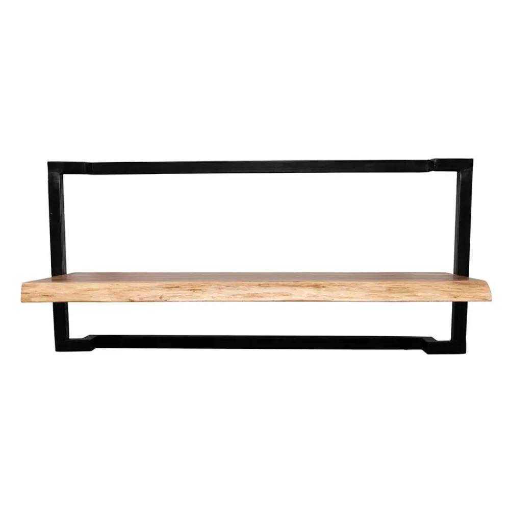 Wohnen Regale<Industrial Wandboard aus Akazie Massivholz - Ian