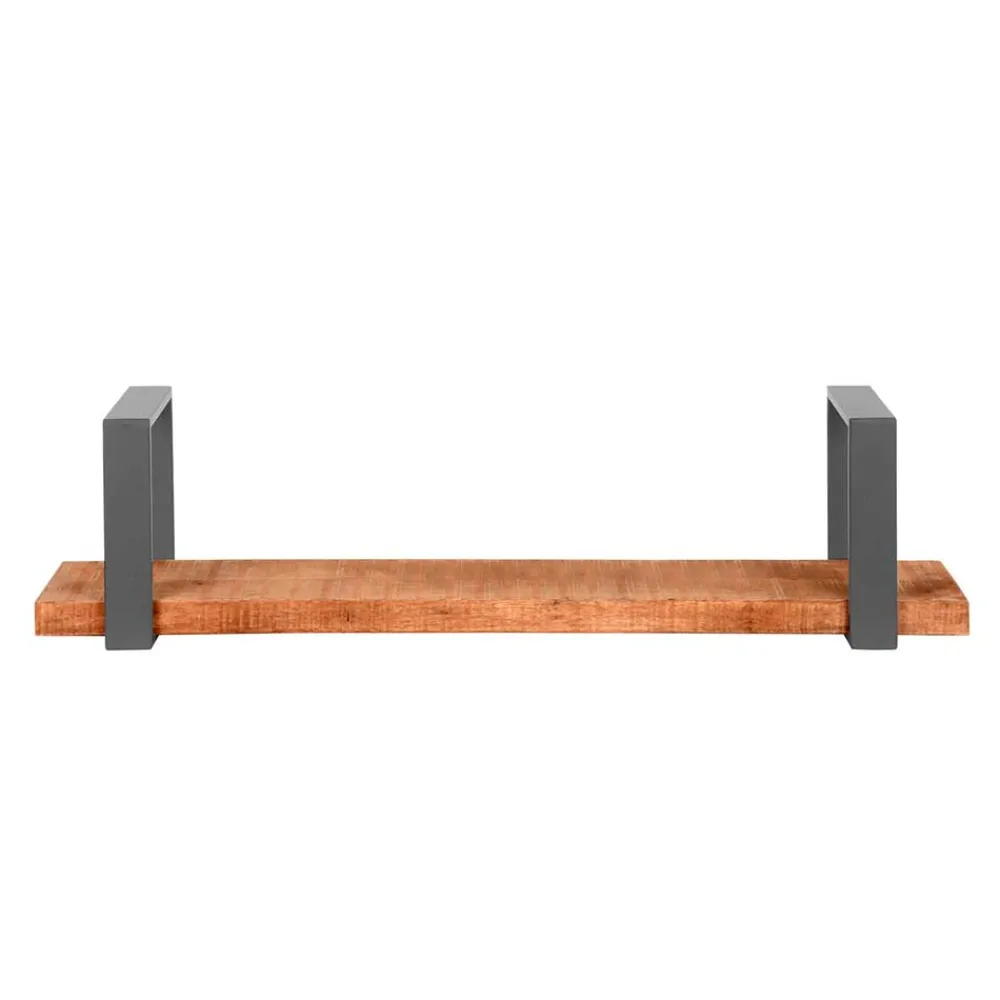 Wohnen Regale<Industrial Wandboard aus Massivholz & Stahl - Vadrus