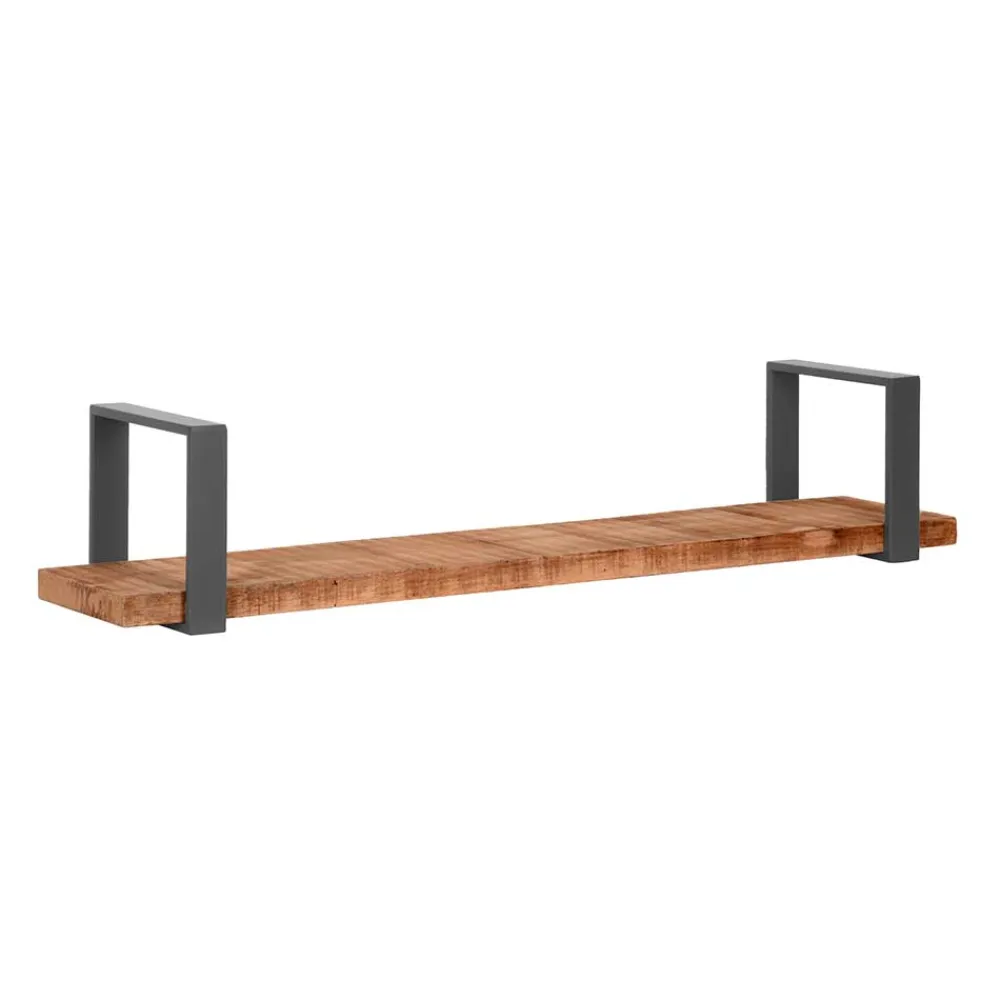 Wohnen Regale<Industrial Wandboard aus Massivholz & Stahl - Vadrus