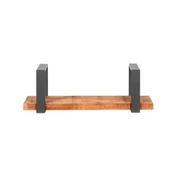 Wohnen Regale<Industrial Wandboard aus Massivholz & Stahl - Vadrus