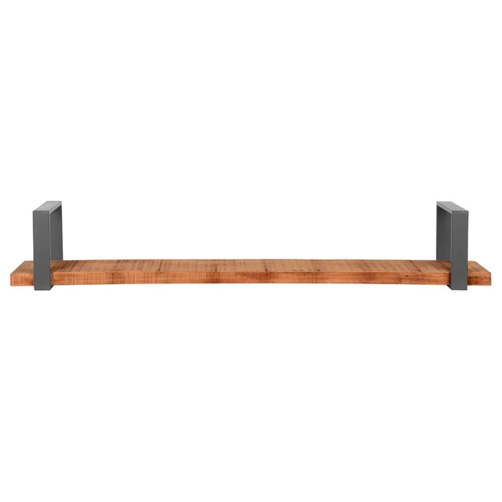 Wohnen Regale<Industrial Wandboard aus Massivholz & Stahl - Vadrus
