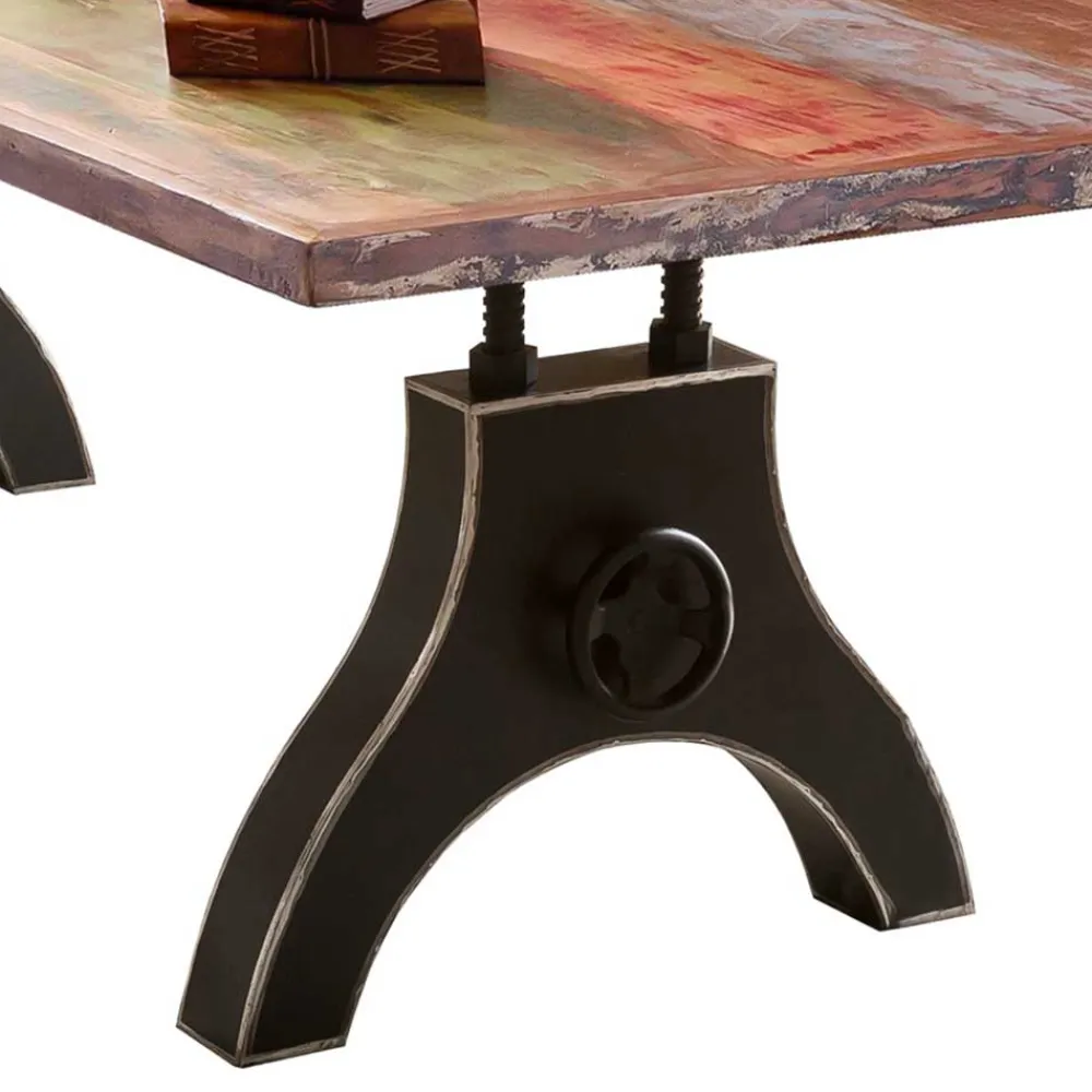 Wohnen Tische<Industrialtisch mit Shabby Chic Altholz - Mutano
