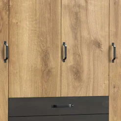 Wohnen Kleiderschränke|Schränke<Industry Kleiderschrank mit 200 cm Breite - Bram