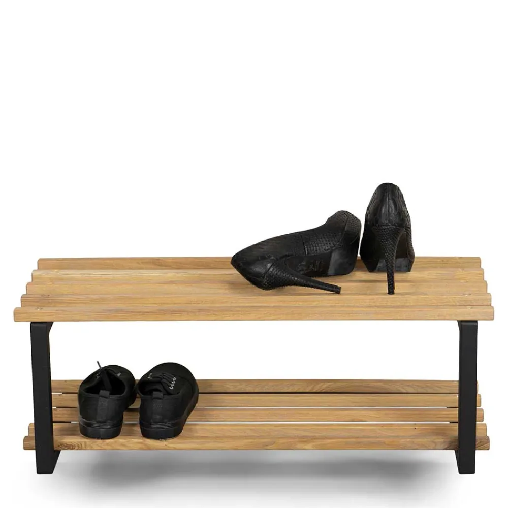 Wohnen Regale<Industry Schuhregal in Schwarz & Natur - Zoccos