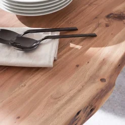 Wohnen Tische<Industry Style Esstisch mit Baumkanten - Lymesca
