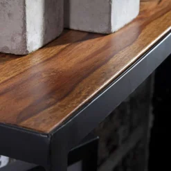 Wohnen Regale<Industry Style Wandregal aus Eisen Schwarz - Charin