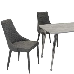 Wohnen Sitzgruppe<Küche & Esszimmer Sitzgruppe Set - Grasilla (fünfteilig)