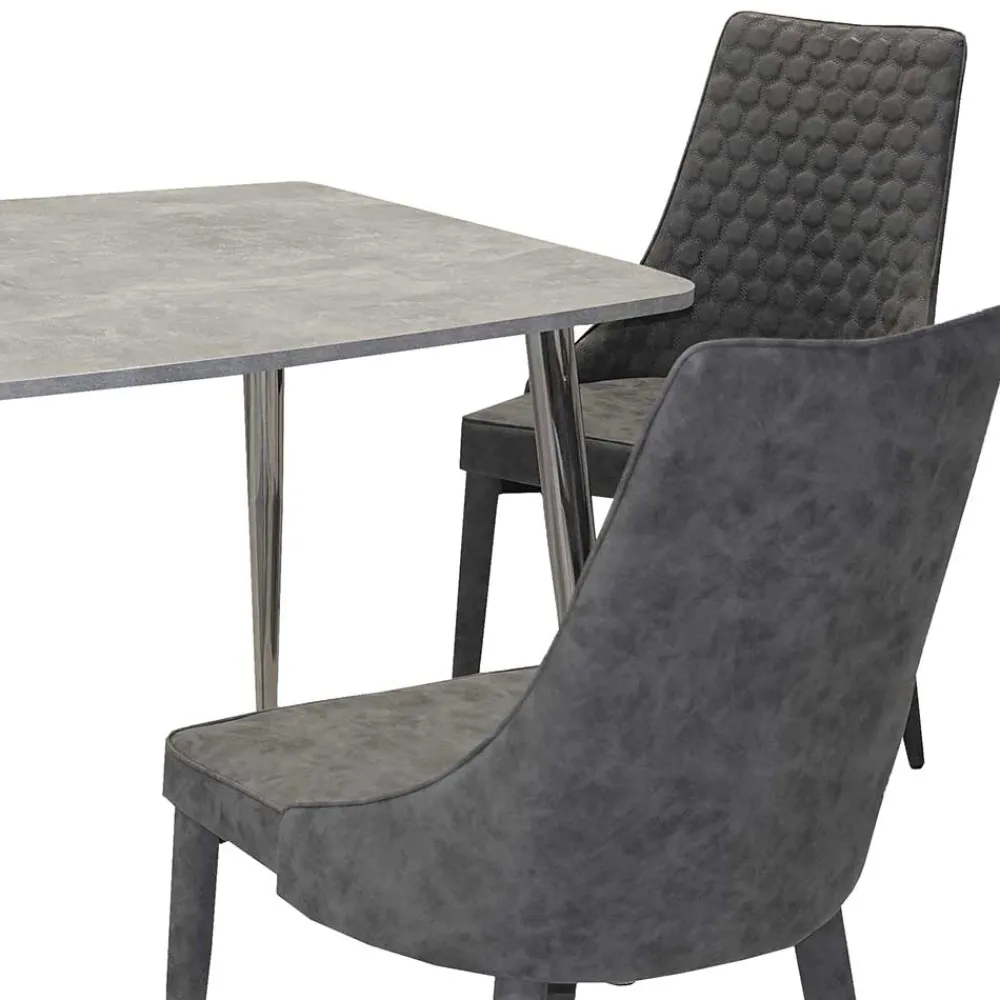 Wohnen Sitzgruppe<Küche & Esszimmer Sitzgruppe Set - Grasilla (fünfteilig)