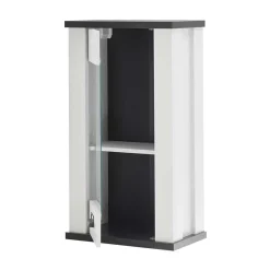 Wohnen Schränke<Küche Oberschrank in Weiß & Anthrazit - Eture