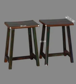 Wohnen Sitzgruppe<Küchenbar ausklappbar im Shabby Chic - Jamaica (dreiteilig)