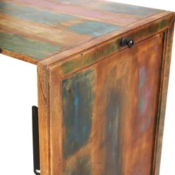 Wohnen Sitzgruppe<Küchenbar ausklappbar im Shabby Chic - Jamaica (dreiteilig)