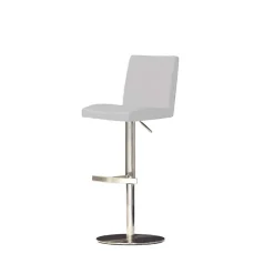 Wohnen Hocker<Küchenhocker Acke aus Edelstahl