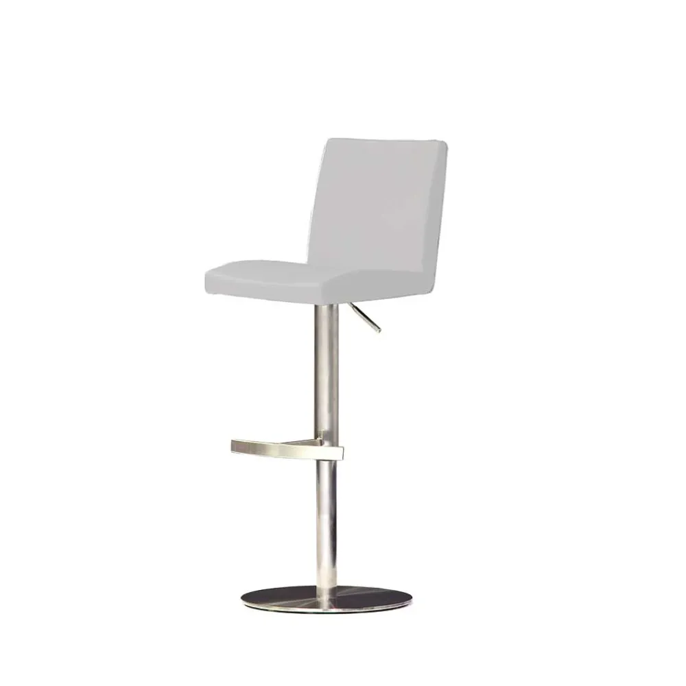 Wohnen Hocker<Küchenhocker Acke aus Edelstahl