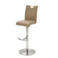 Wohnen Hocker<Küchenhocker Carmel in Braun