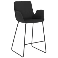 Wohnen Hocker<Küchenhocker mit Lehne & Armlehnen - Solino