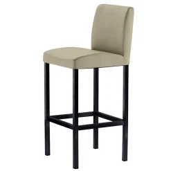 Wohnen Hocker<Küchenhocker mit Rückenlehne - 65 cm Sitzhöhe - Vrona
